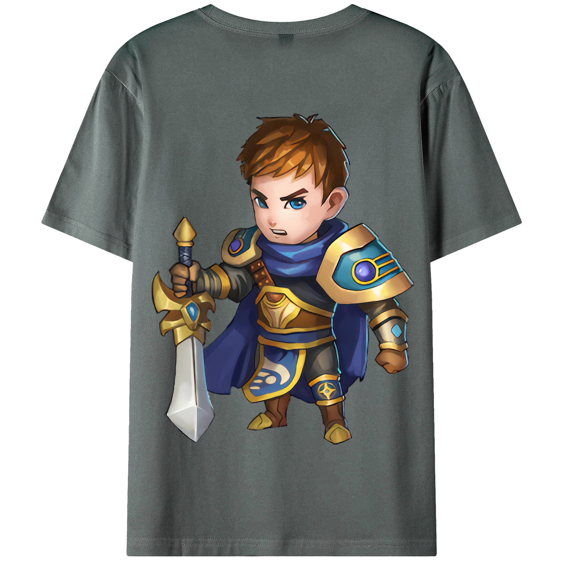 リーグ・オブ・レジェンド League of Legends LOL 綿100％半袖Tシャツ（背面プリント）